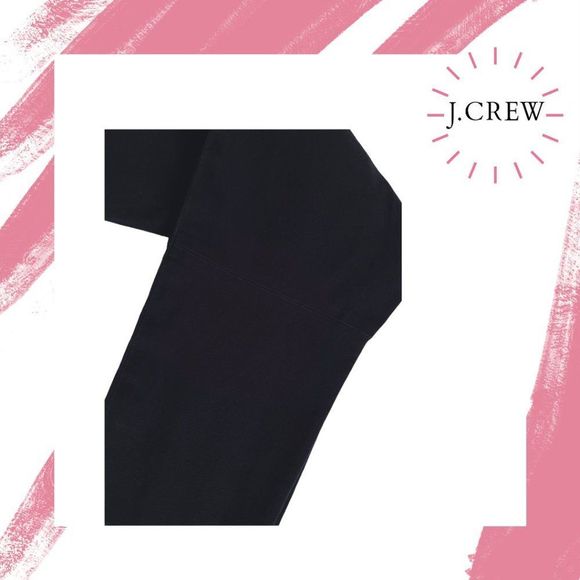 J.Crew Women's Sz. 0 Stretch City Fit Skinny Cropped Ankle Pants ~ Black ~ EUC - Picture 7 of 7